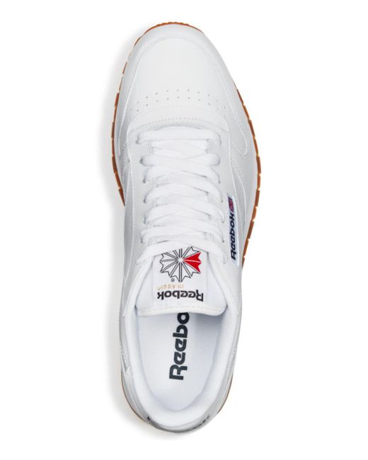 reebok men's classic leather sneaker