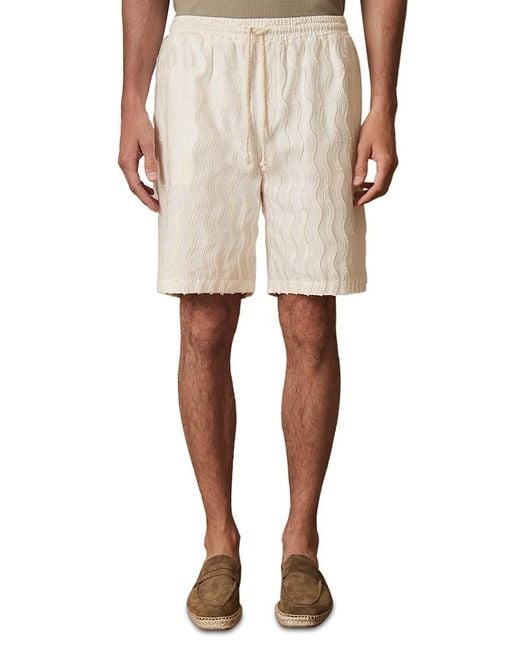 Reiss Natural Wave Texture Drawstring 8.3 Shorts for men