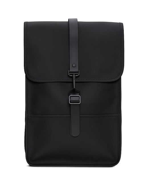 Rains Black Waterproof Mini Backpack