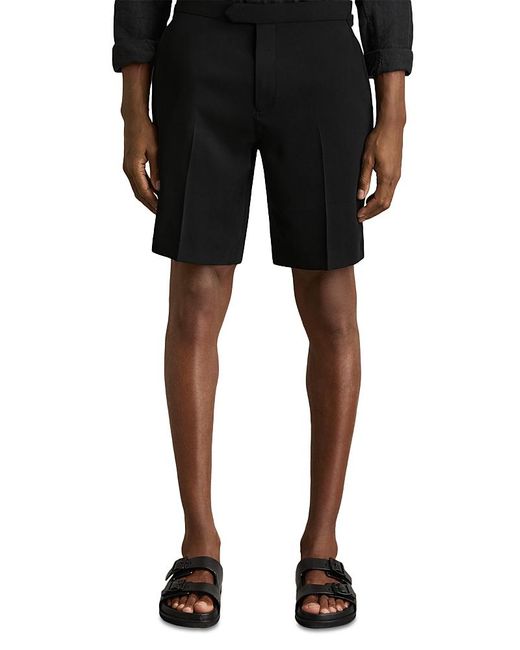 Reiss Black Formal Side Adjuster 9.1 Shorts for men