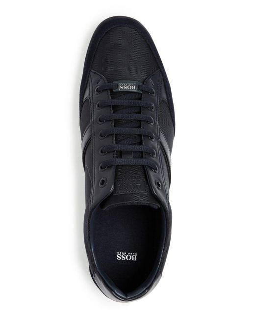 BOSS by HUGO BOSS Synthetic Saturn Lowp Trainers in Dark Blue (Blue) for  Men - Save 41% | Lyst