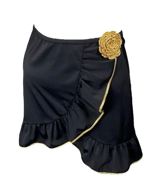 NESSI BYRD Blue Jon Skirt