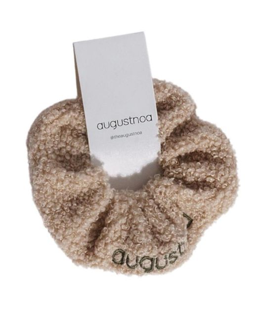 augustnoa Natural Scrunchie