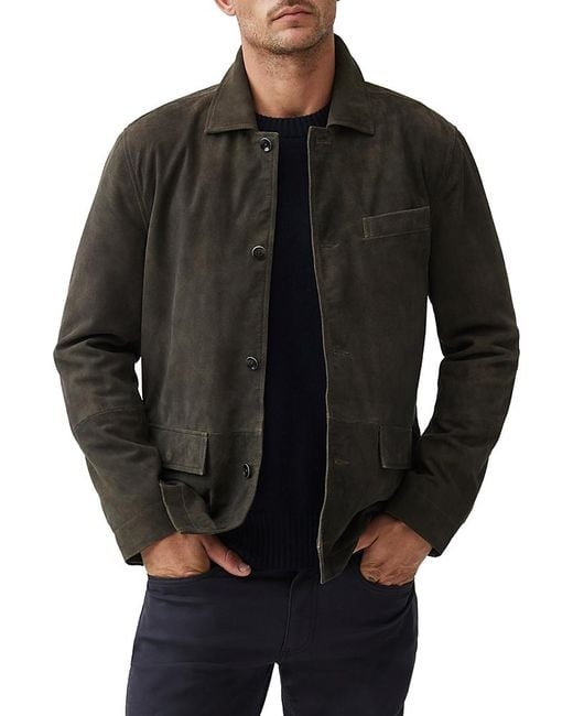 HOT Leather Jacket Rodd And Gunn Bomber Jacket Rodd Gunn - Main Image
