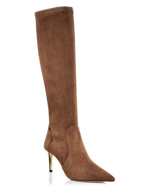 Stuart Weitzman Brown Stuart Power 75 Boots