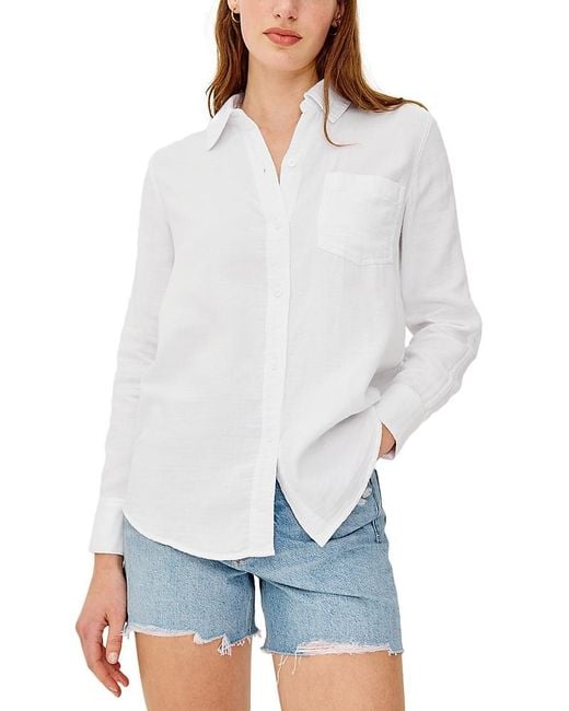 Rails White Freeman Shirt