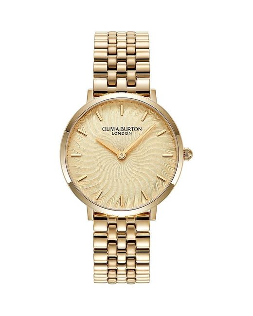 Olivia Burton Metallic Radiant Sun Watch, 35Mm