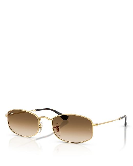 Ray-Ban Natural Rectangular Sunglasses, 52Mm
