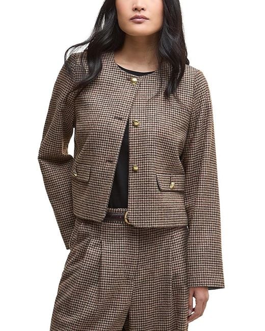 Barbour Brown Corina Tailored Jacket