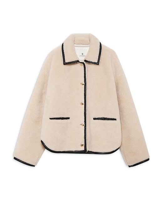Anine Bing Natural Camden Jacket