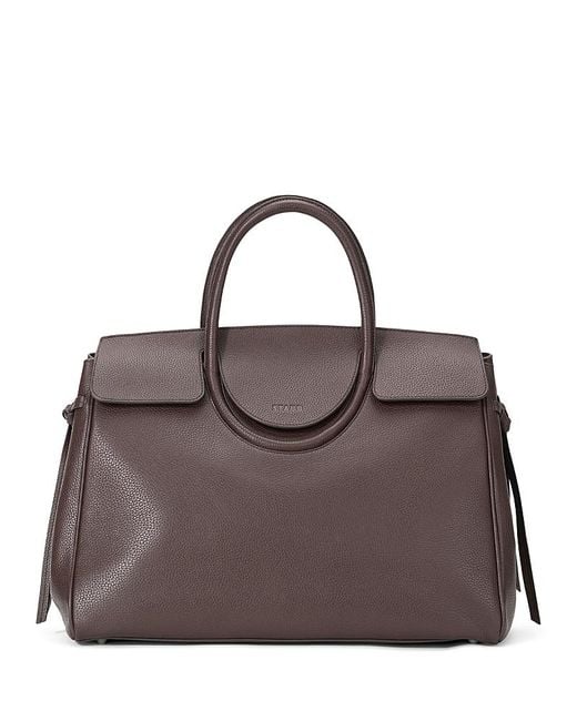 Staud Brown Maude Carryall
