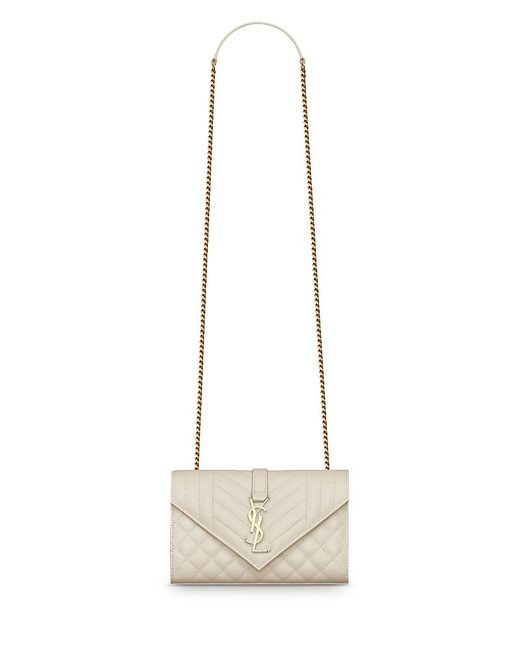 ショルダーバッグ・ポシェット SAINT LAURENT SMALL ENVELOPE SHOULDER BAG Saint Laurent Small Envelope Shoulder Bag | Harrods US