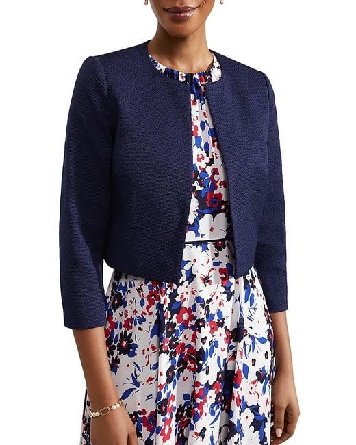 Hobbs Blue Elize Jacket