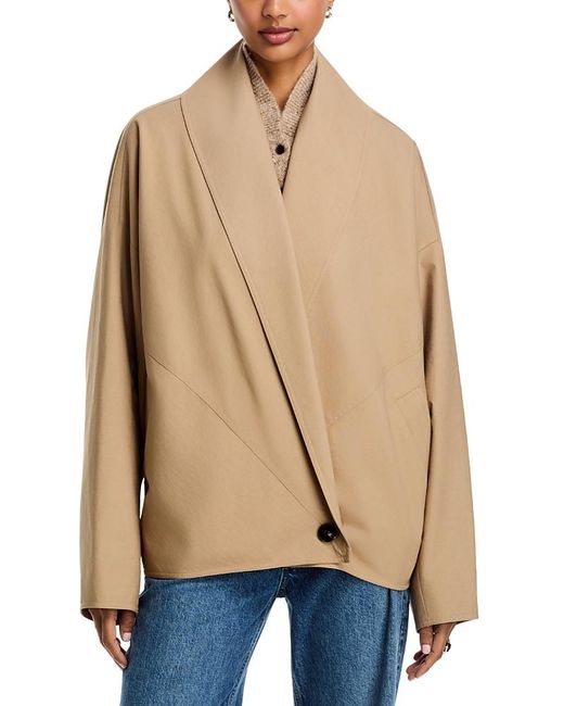 Co. Natural Tton Blend Wrap Jacket