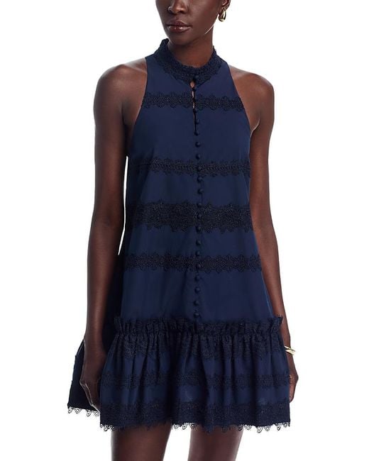 Cinq À Sept Blue Malena Dress