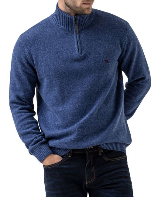 Rodd & Gunn Cotton Rodd And Gunn Merrick Bay Quarter - Zip Sweater in ...