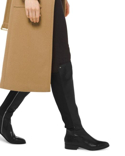 Michael michael kors women's bromley leather & cheap stretch tall boots