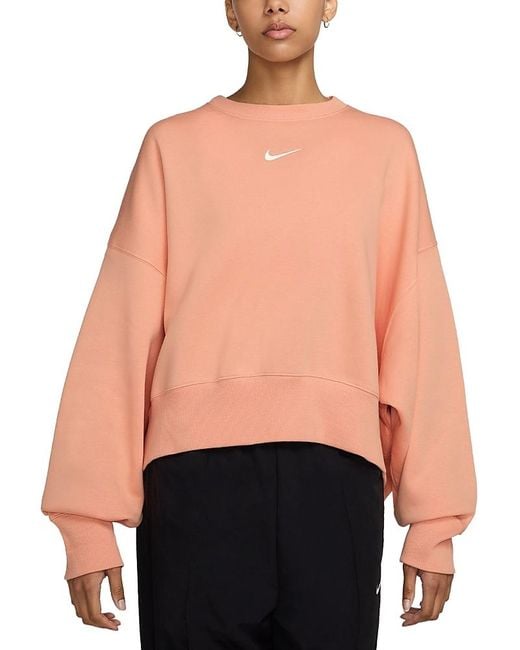 Nike Black Logo Oversized Sweatshirt
