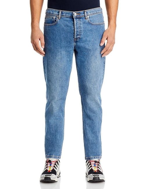 A.P.C. Blue A. P.C. Petit New Standard Slim Fit Jeans for men