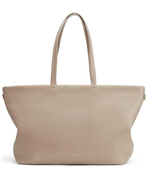 Cuyana Natural Classic Easy Zipper Tote