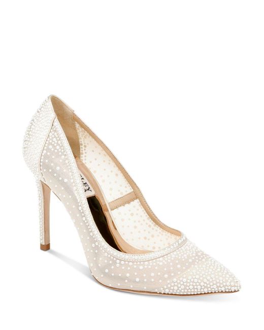 badgley mischka weslee pointed toe pump