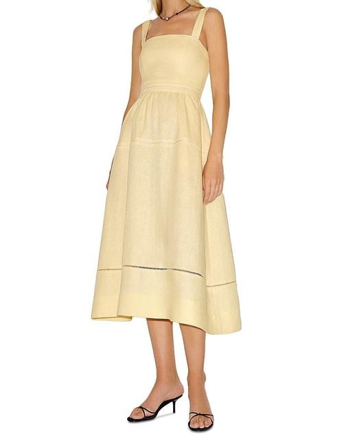 reformation everett linen dress Reformation Everett Linen Dress
