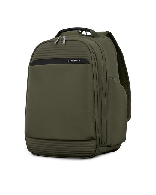 Samsonite Green Laptop & Tablet Backpack With 5