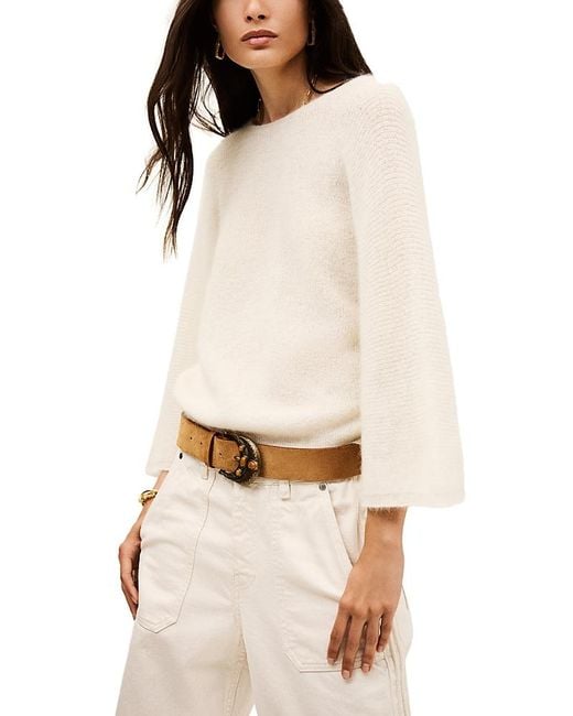 Ba&sh White Isaac Sweater