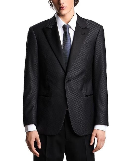 Emporio Armani Black G Line Regular Fit Dinner Jacket for men