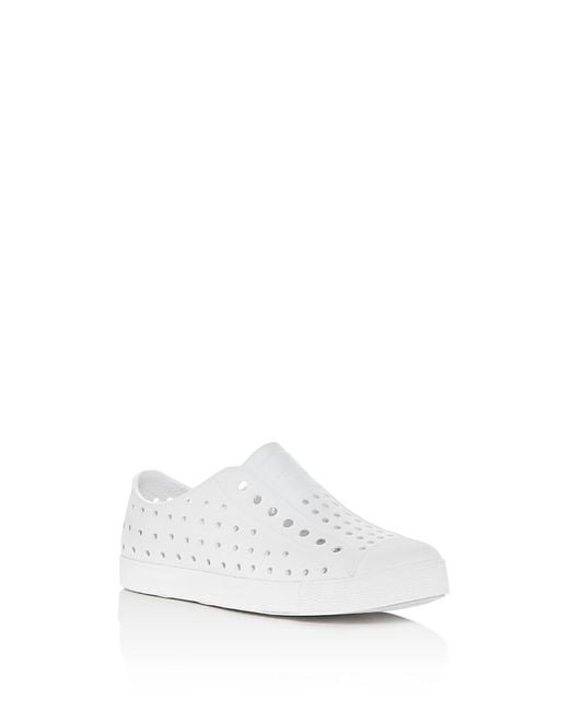 Native Eyewear White Jefferson Waterproof Slip-On Sneakers