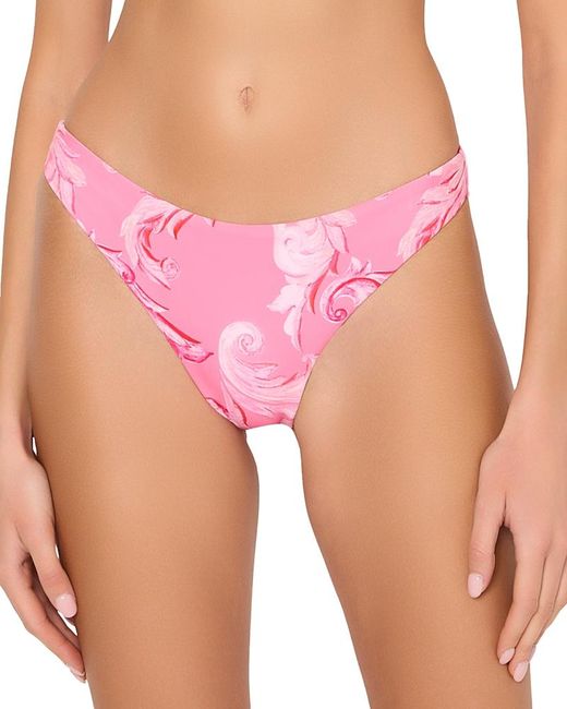 MILLY Pink Canopee Bikini Bottom