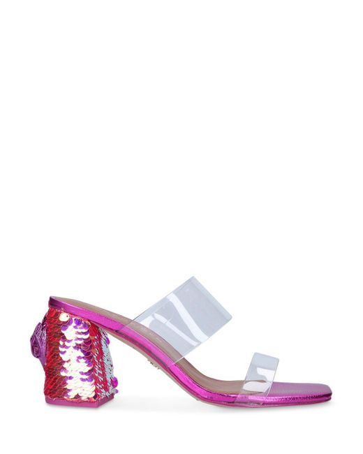 kurt geiger pink sandals