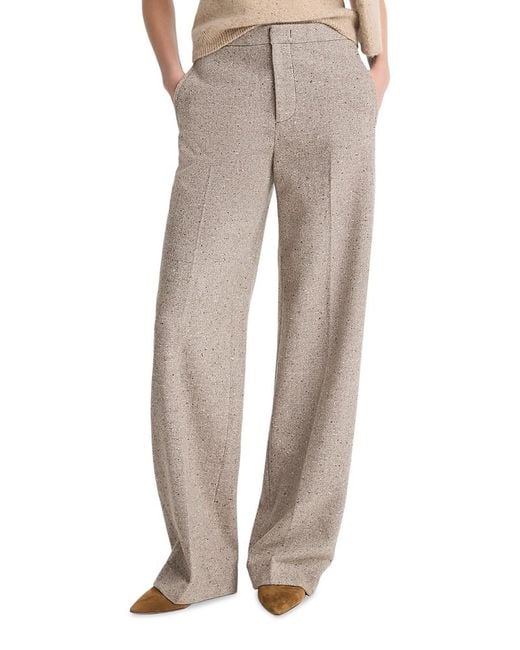 Vince Natural Donegal Mid Rise Pants