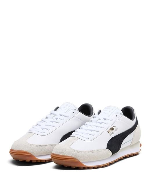 PUMA Easy Rider Mix Sneakers in White | Lyst