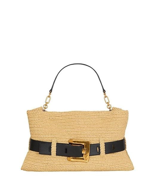 Balmain Metallic Medium Anthem Bag