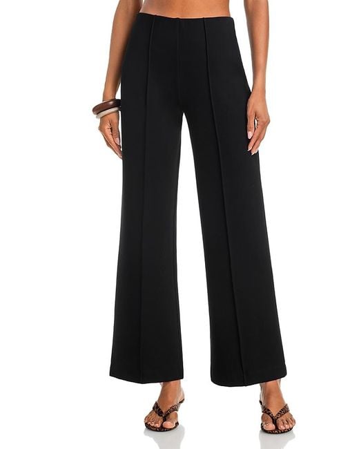 Aqua Black Pull On Bootcut Pants