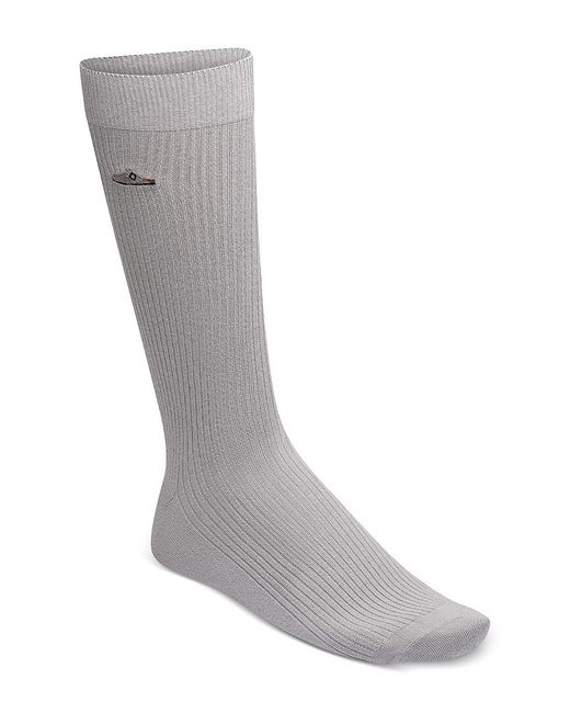 Birkenstock Gray Ribbed Socks