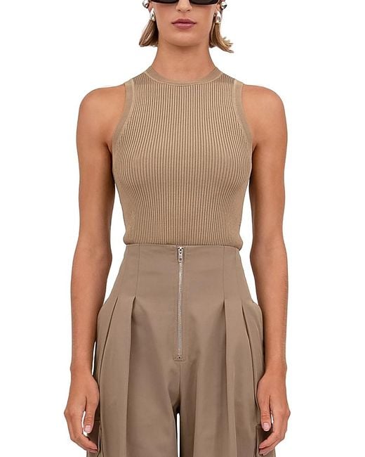 NonChalant Label Brown Mia Tank Top