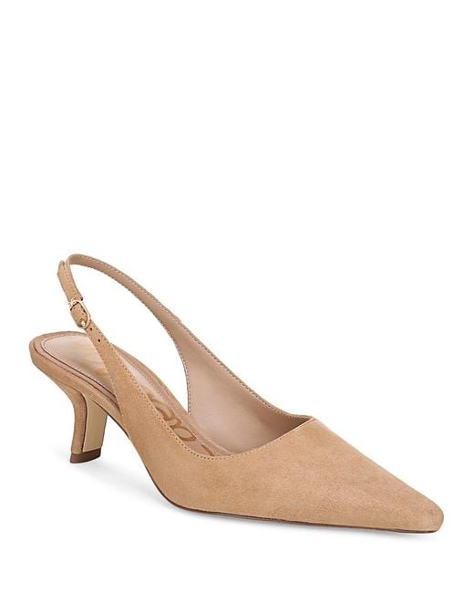 Sam Edelman Natural Bianka Slingback Pumps