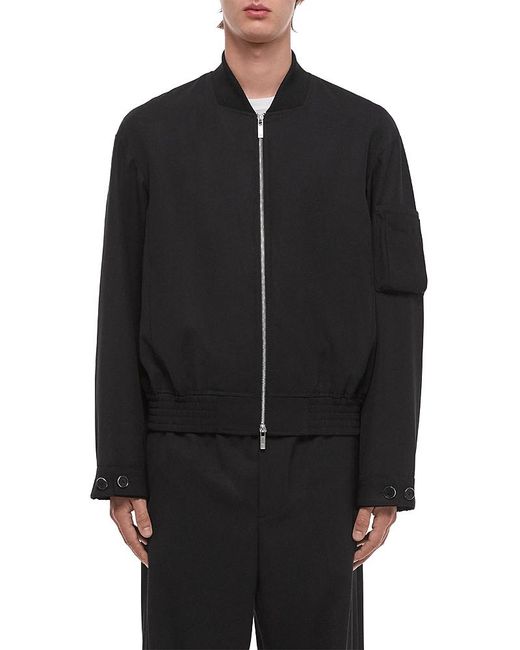 Helmut Lang Black Hl001 Bomber Jacket for men