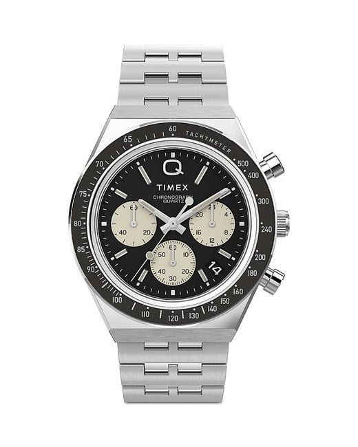 Timex Gray Q Chronograph, 40Mm for men
