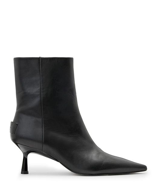 AllSaints Black Vivian Boots