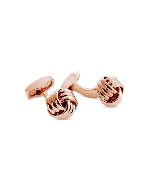 Tateossian White Knot Cufflinks for men