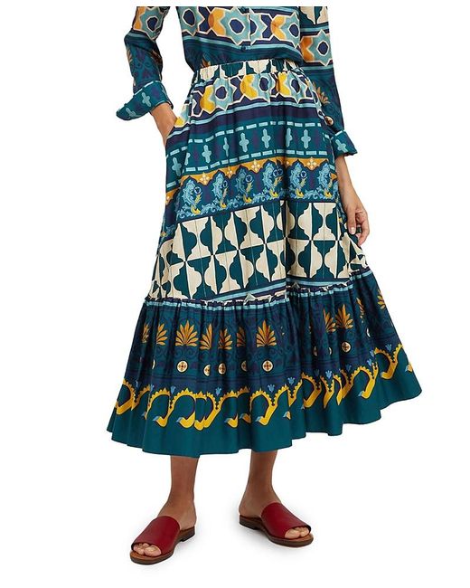 La DoubleJ Women's Blue Sunset Skirt