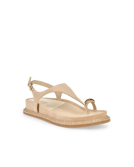 Dolce Vita Natural Stefan Embellished Sandals