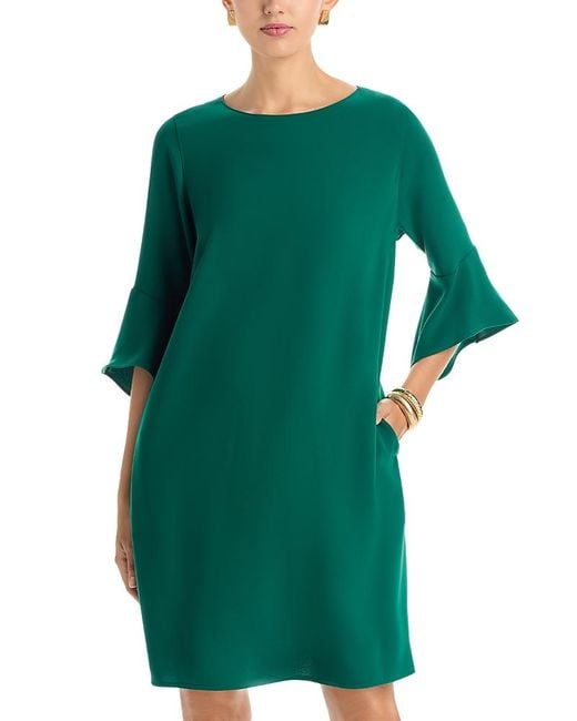 Caroline Rose Julia Dress in Green | Lyst