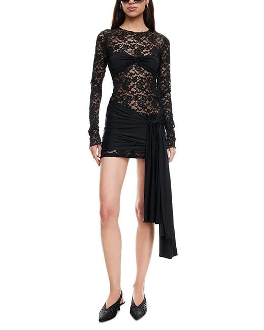 Lioness Black Midnight Mini Dress