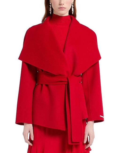 Marella Red Mllpulcino Jacket