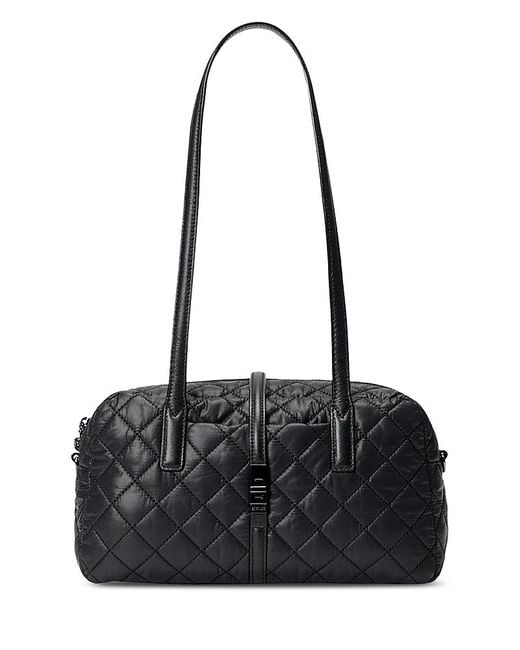 MZ Wallace Black Small Astor Satchel