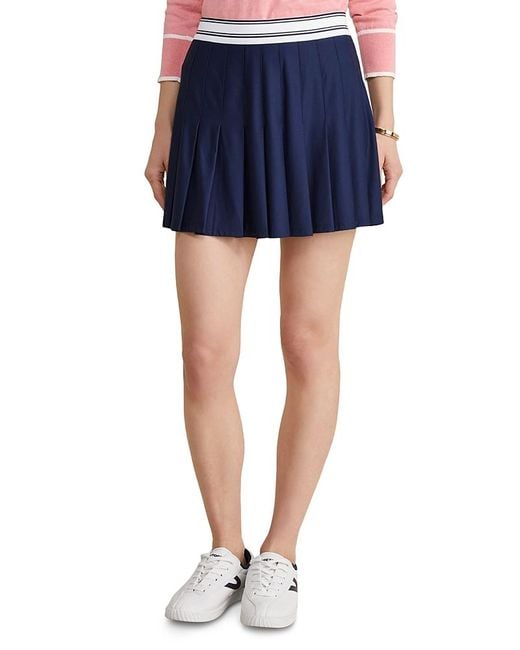 Vineyard Vines Blue Pleated Skort